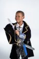 St. Jude patient Quincy dressed up for Halloween as a pirate