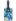 Blue tye-dye tag. 