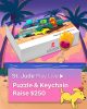 Image showing the $250 puzzle and keychain incentive.