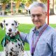 Doggy Daze Volunteer with dalmation