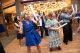 A group of people dancing at volunteer appreciation event
