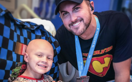 Dad reflects on challenges of childhood cancer, burden lifted by St. Jude