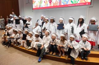 Caps, gowns and elation: St. Jude hosts heartwarming kindergarten graduation - St. Jude Inspire | St. Jude Children's Research Hospital Caps, gowns and elation: St. Jude hosts heartwarming kindergarten graduation - St. Jude Inspire | St. Jude Children's Research Hospital