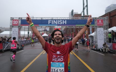 A promise fulfilled: honoring a friend as a St. Jude Hero