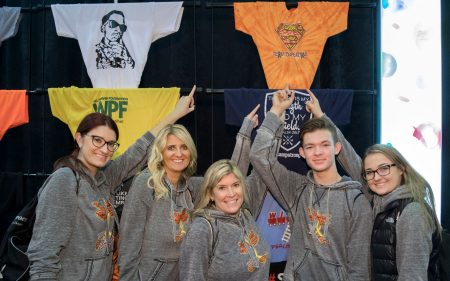 T-shirts by St. Jude Memphis Marathon supporters say it all