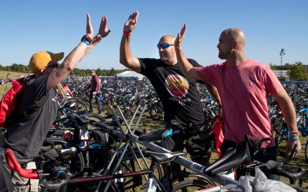 Three St. Jude dads unite for the St. Jude IRONMAN 70.3 Memphis