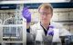 Jared Hammill conducting research in the lab
