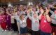 St. Jude Children's Research Hospital nurses celebrate the designated Magnet status.