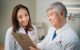 Lisa Jacola, PhD, Pediatric Neuropsychologist, with Ching-Hon Pui, MD, Chair of the Department of Oncology