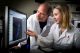 Doug Green, Ph.D., chair of the Immunology Department and Katherine Verbist, Ph.D.