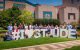 St. Jude employees and #ILoveStJude sign
