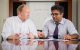 Leslie Robison, Ph.D., and first and corresponding author Nickhill Bhakta, M.D., both of St. Jude.