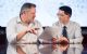 Senior author Kevin Krull, Ph.D., pictured with investigator I-Chan Huang, Ph.D.