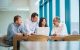 (LR) Giles Robinson MD (Oncology), Paul Northcott PhD (Developmental Neurobiology), Vasilisa Rudneva PhD (Developmental Neurobiology), Amar Gajjar MD (Pediatric Medicine)