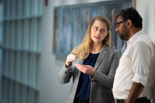 St. Jude researchers Dr. Lisa Force and Dr. Nickhill Bhakta