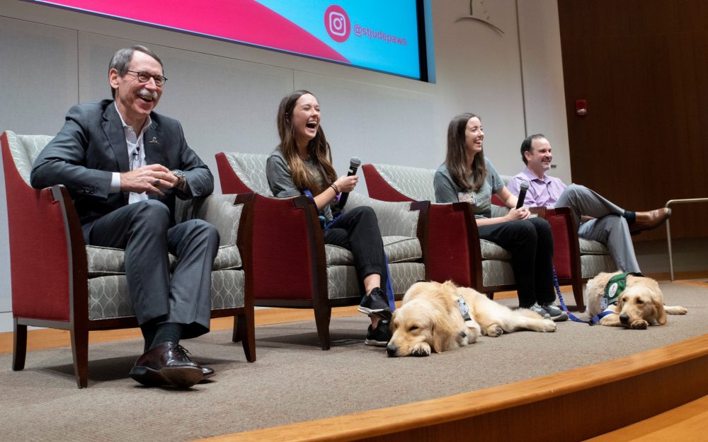 Newswise: Meet the newest employees of St. Jude Children's Research Hospital, Puggle and Huckleberry