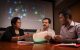Thirumala-Devi Kanneganti, Ph.D., a member of Immunology, with postdoctoral fellows Parimal Samir, Ph.D. and Kesavardhana Sannula, Ph.D.