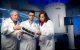 Richard Kriwacki, Ph.D., with Michael White, Ph.D., and Diana Mitrea, PhD.