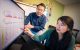Corresponding author Xiaotu Ma, Ph.D., (left) with corresponding Jinghui Zhang, Ph.D., illustrates the significantly decreased error rate using CleanDeepSeq.