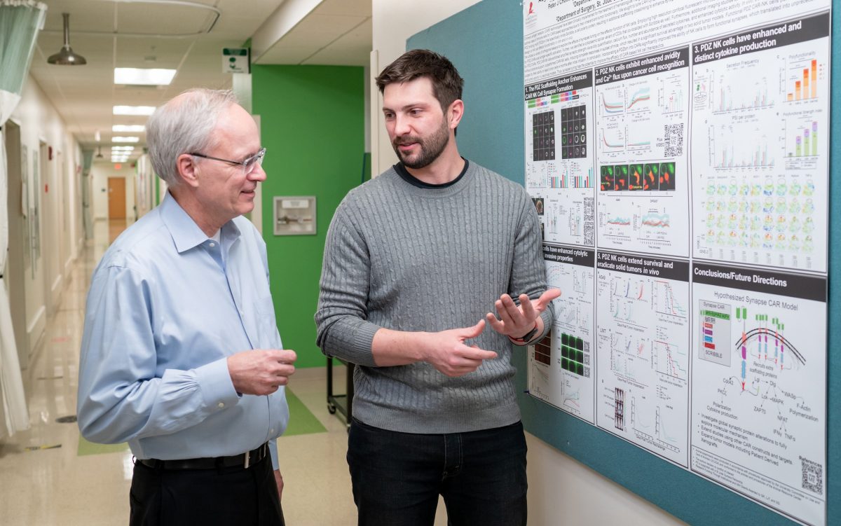 Scientists Stephen Gottschalk and Peter Chockley