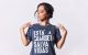 Becky G., Latin artist wearing a St. Jude This Shirt Saves Lives t-shirt