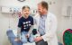 Dr. Giles Robinson treats a St. Jude patient