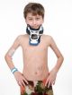 Patient with feeding tube