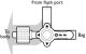 Pigtail drain