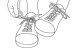 Tie shoe
