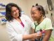 Dr. Patel with patient Zariah