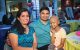 Khushi Patel with her parents