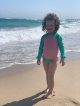 Hadley en la playa