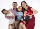 Tammy, paciente de St. Jude, junto a su familia