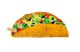 Arte inspirado en tacos mexicanos creado por Victoria, paciente de St. Jude