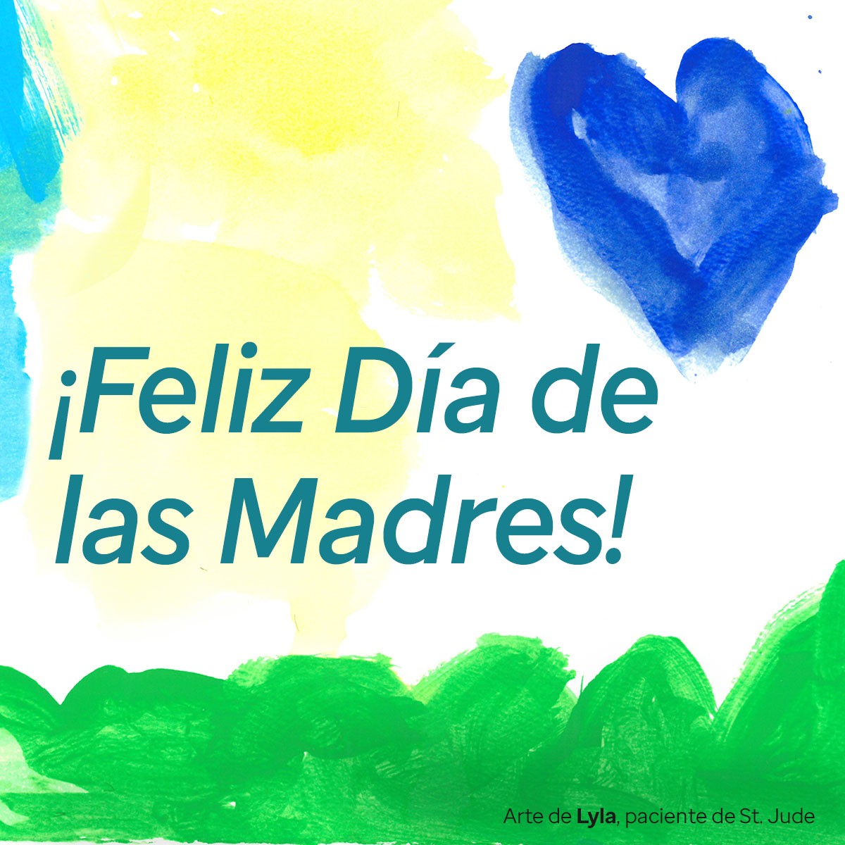 Arte de Lyla, paciente de St. Jude