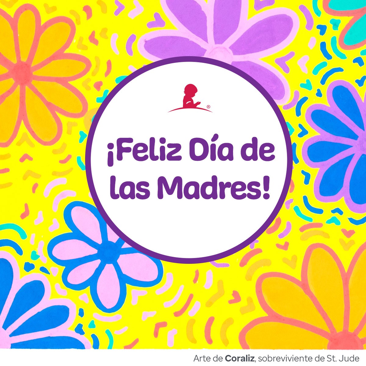 Arte de Coraliz, sobreviviente de cáncer de St. Jude