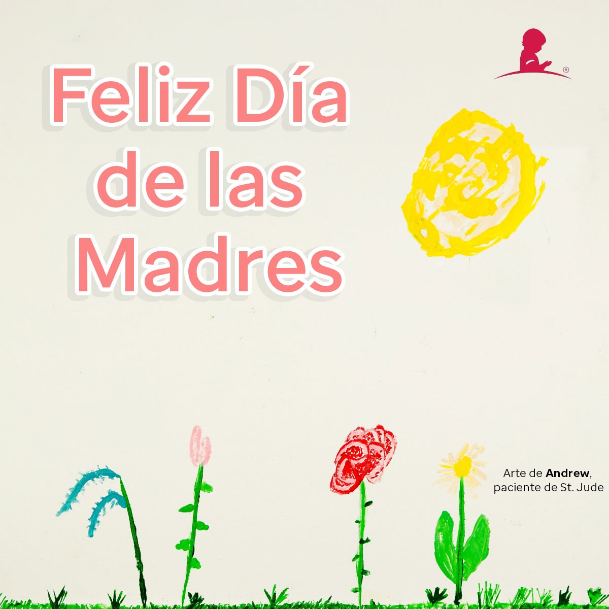 Arte creado por Andrew, paciente de St. Jude