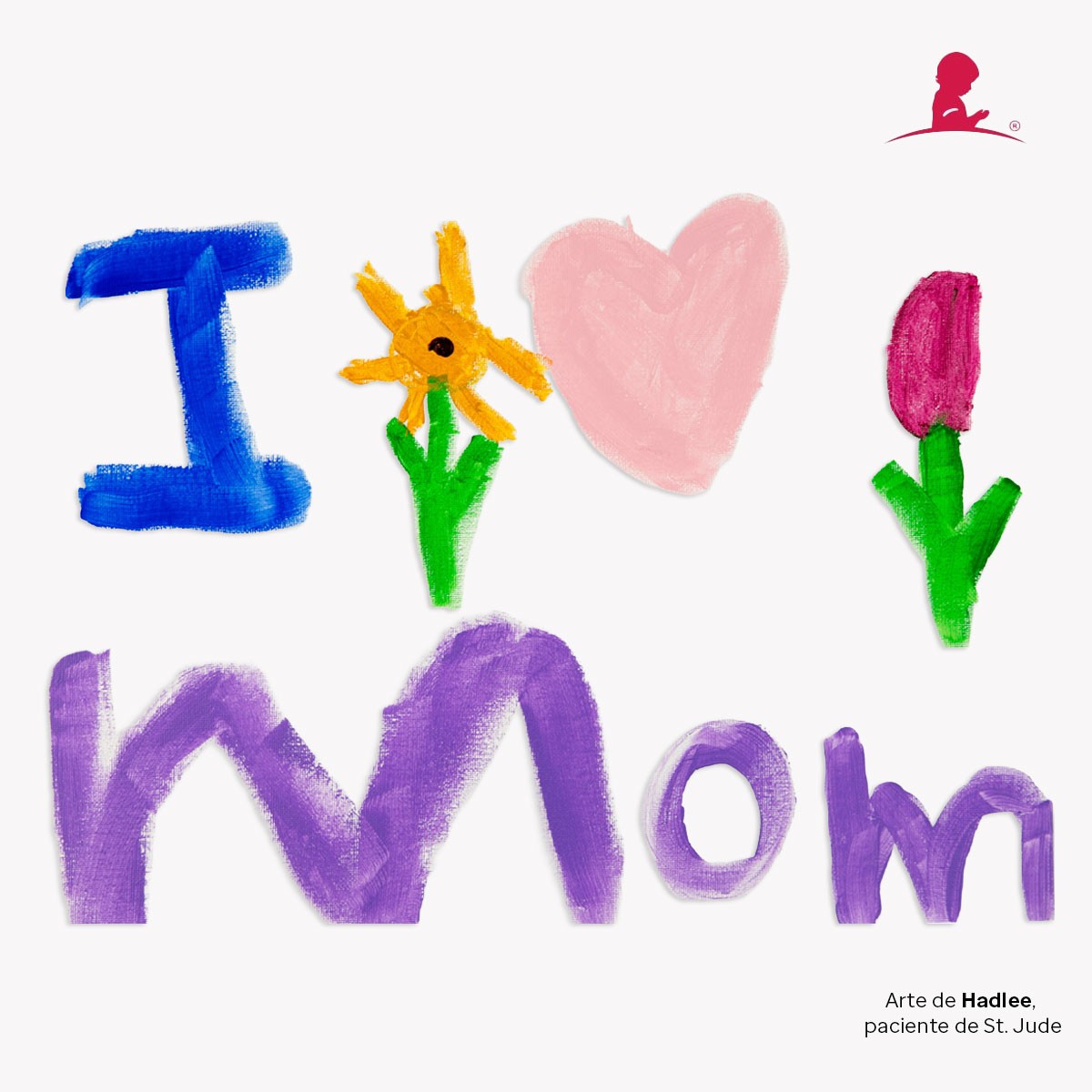 Arte creado por Hadlee, paciente de St. Jude
