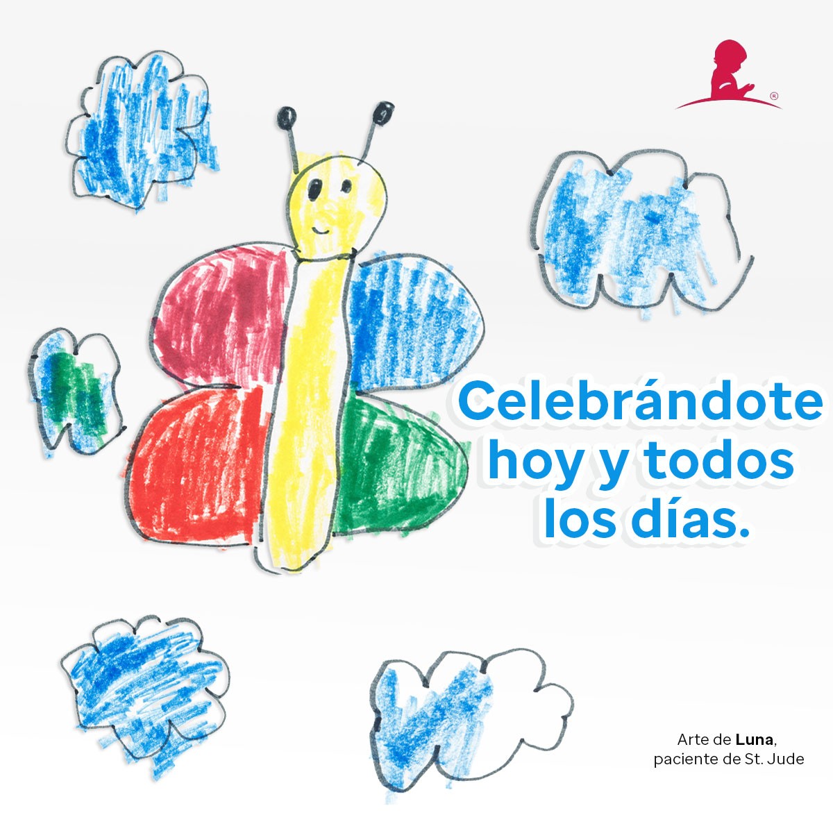 Arte creadi por Luna, paciente de St. Jude