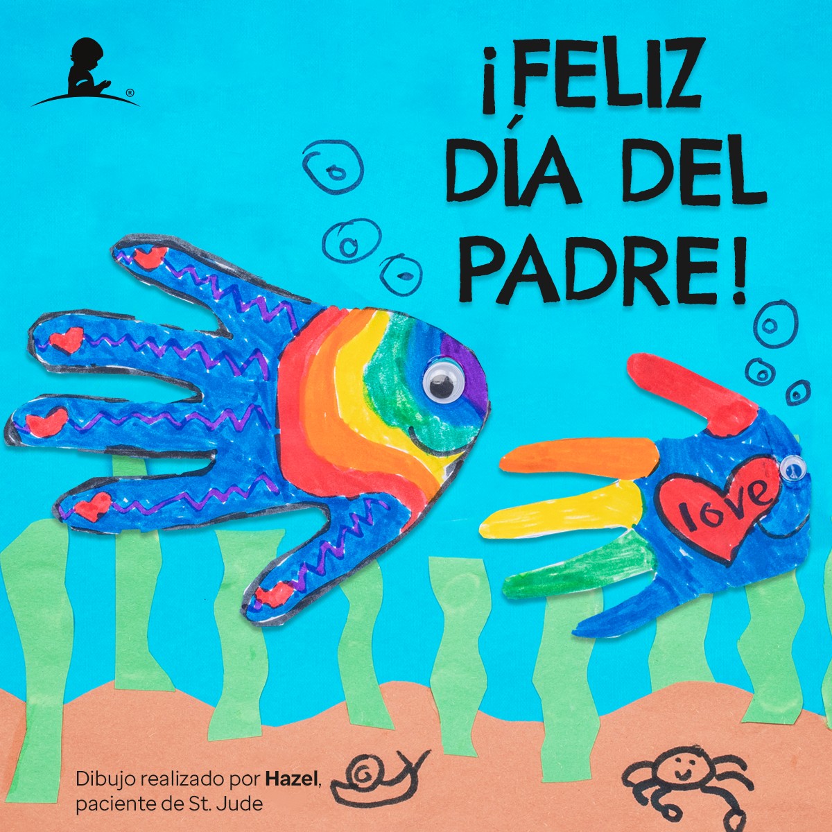Arte de Hazel, paciente de St. Jude