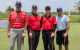 Invitados en un campo de golf participando en el evento benéfico de “Fore the Kids” en Puerto Rico.