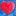 Arte con la forma de un corazón creado por Issak, paciente de St. Jude.