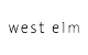 Logo de west elm.