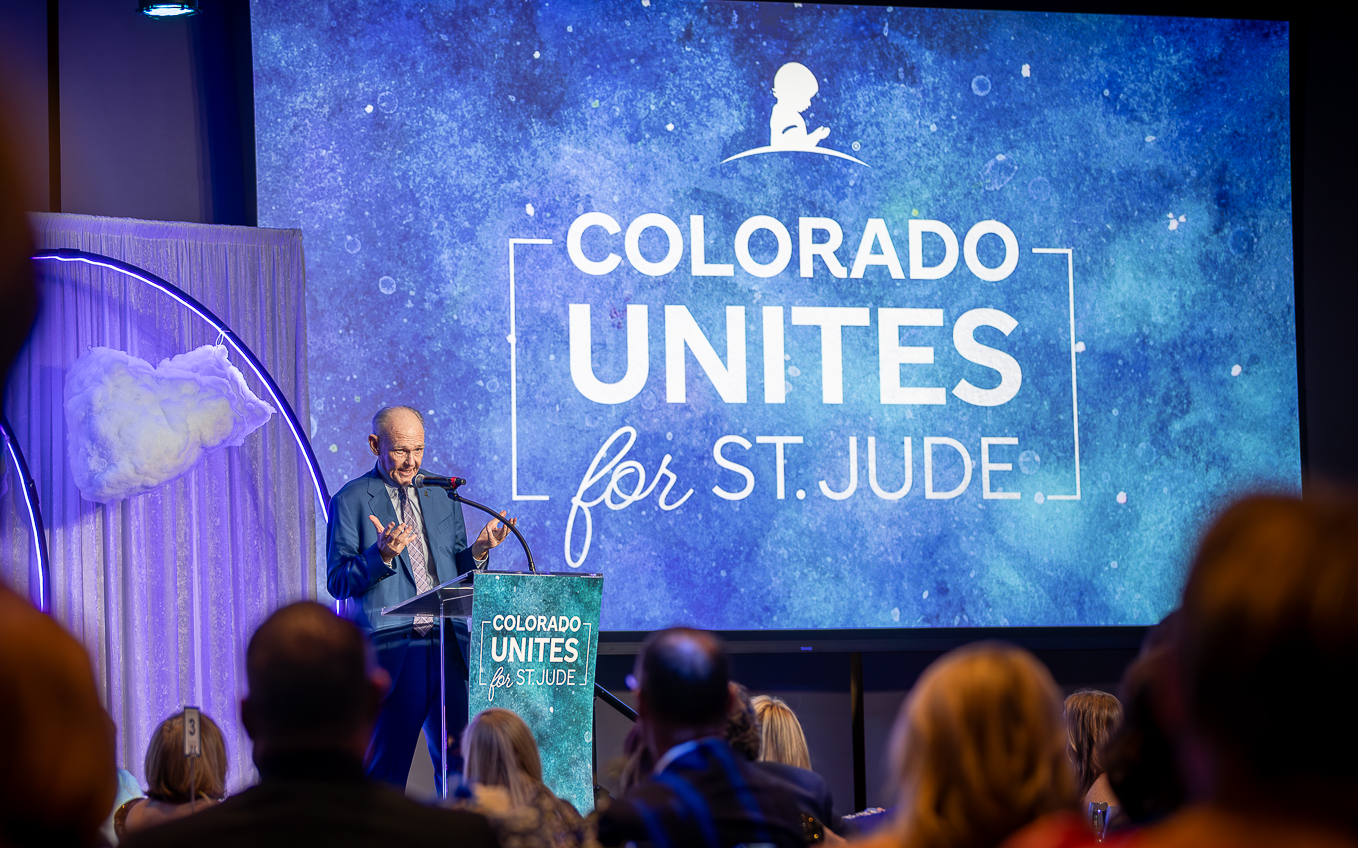 Gala Colorado Unites for St. Jude, evento benéfico de  St. Jude en Denver, Colorado.