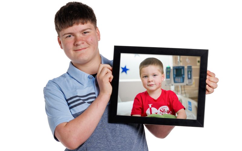 St. Jude patient Gideon taking big steps on cancer journey