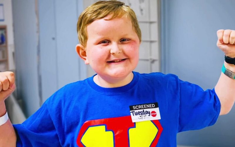 Twelve years after first undergoing treatment at St. Jude for brain