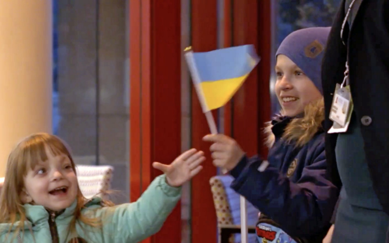 A global humanitarian effort brings Ukrainian cancer patients to St