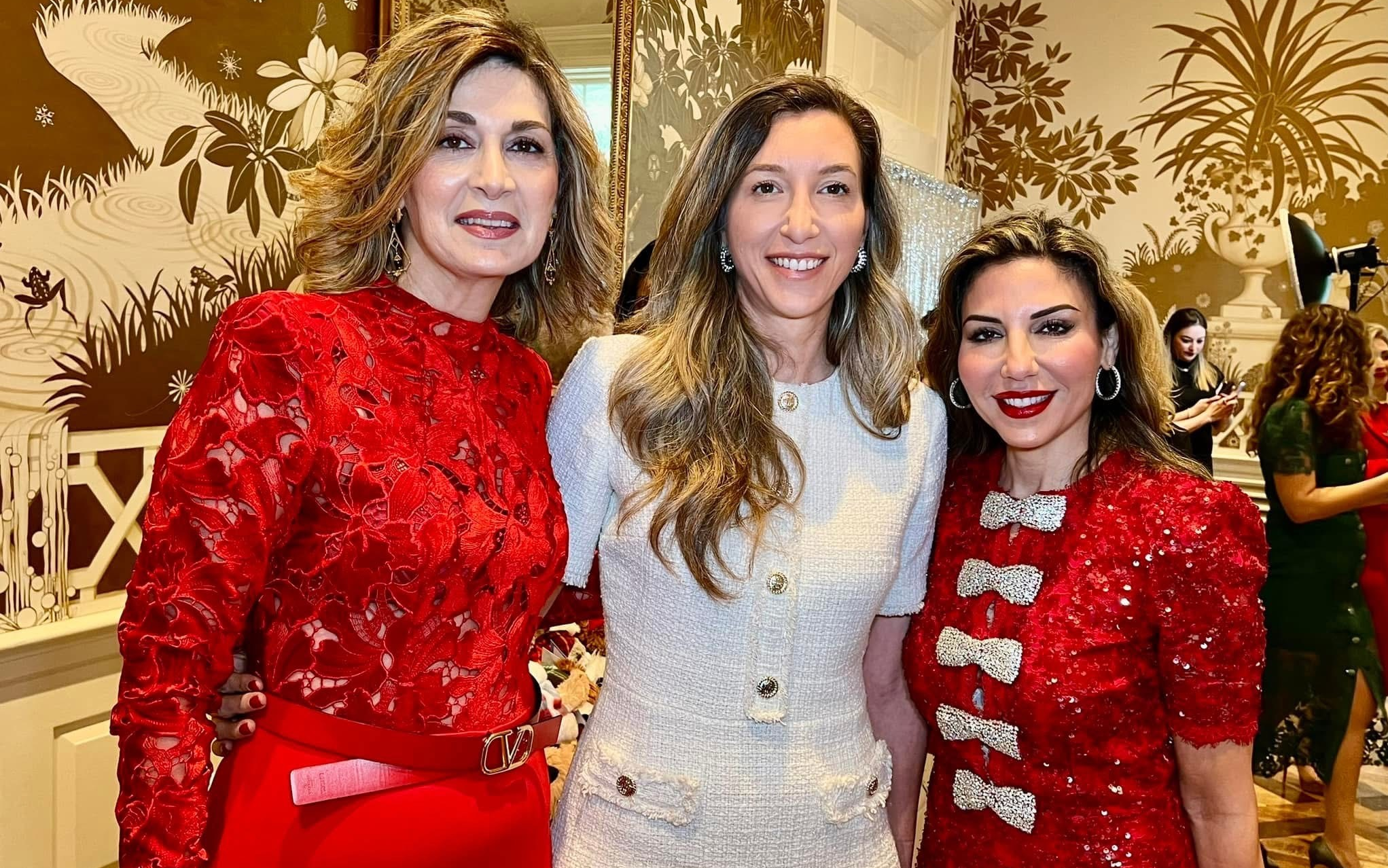 Group photo from 2024 Houston Christmas Luncheon