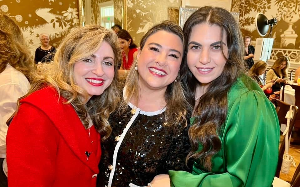 Group photo from 2024 Houston Christmas Luncheon