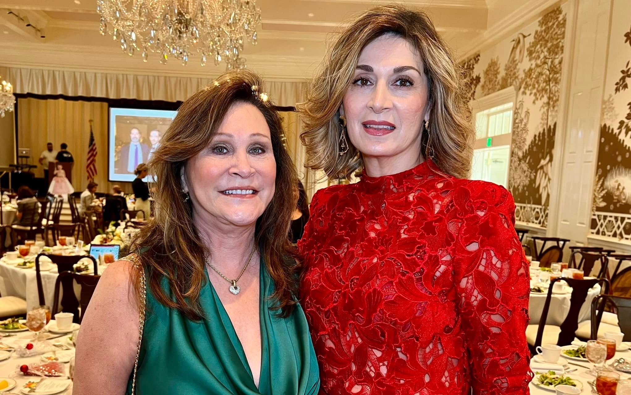 Group photo from 2024 Houston Christmas Luncheon